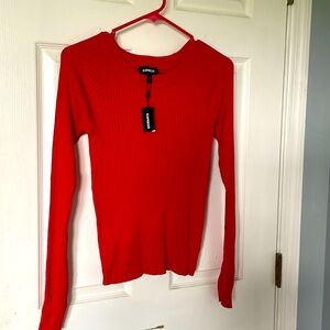 Red Express Sweater